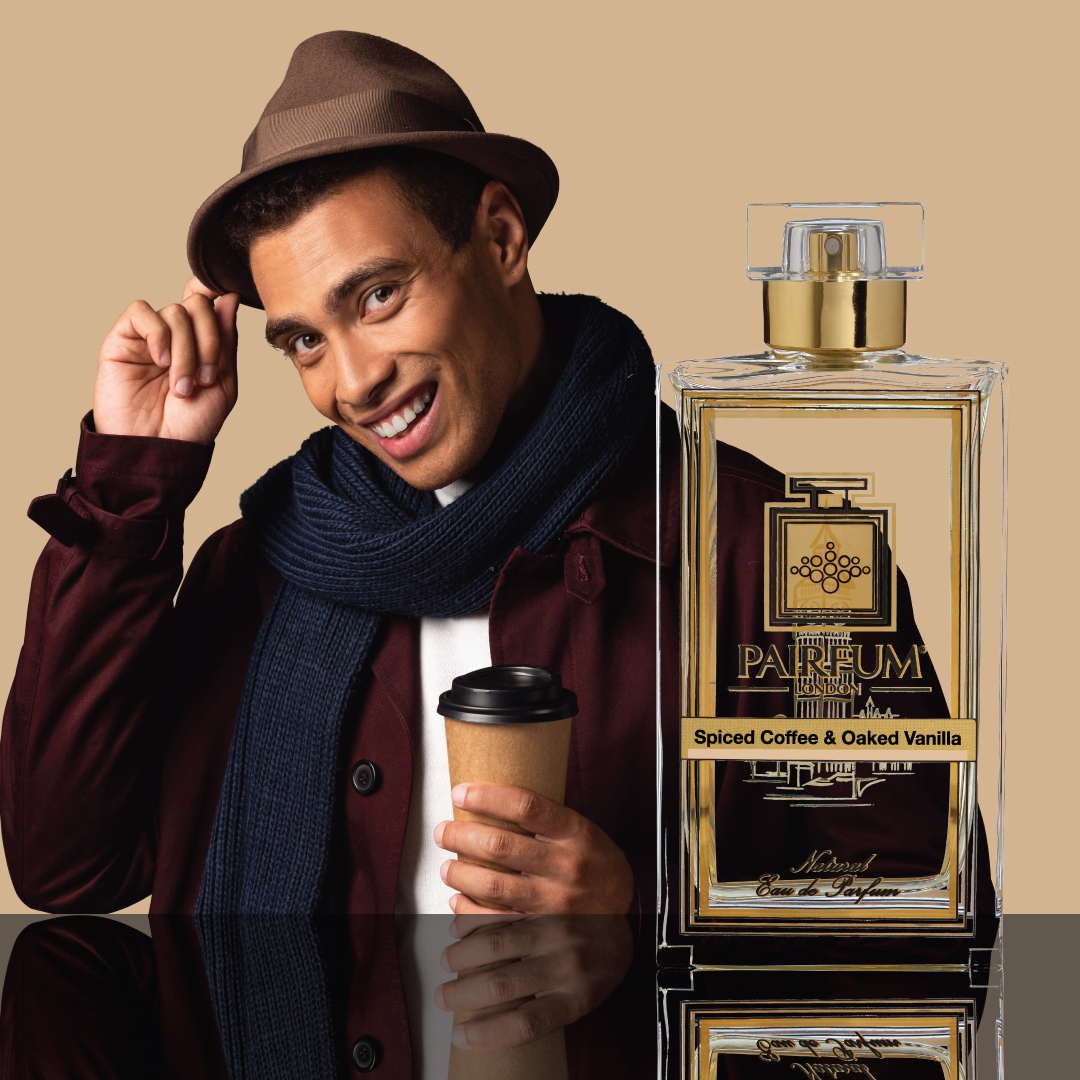 Eau de Parfum Person Reflection Spiced Coffee Oaked Vanilla base