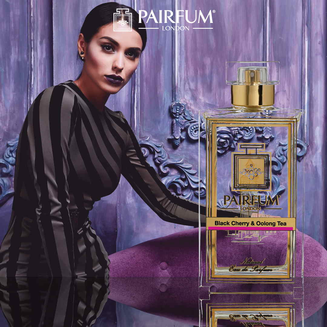Pairfum Person Reflection Black Cherry Oolong Tea Eau De Parfum single layer makeup beauty routine fragrance layering