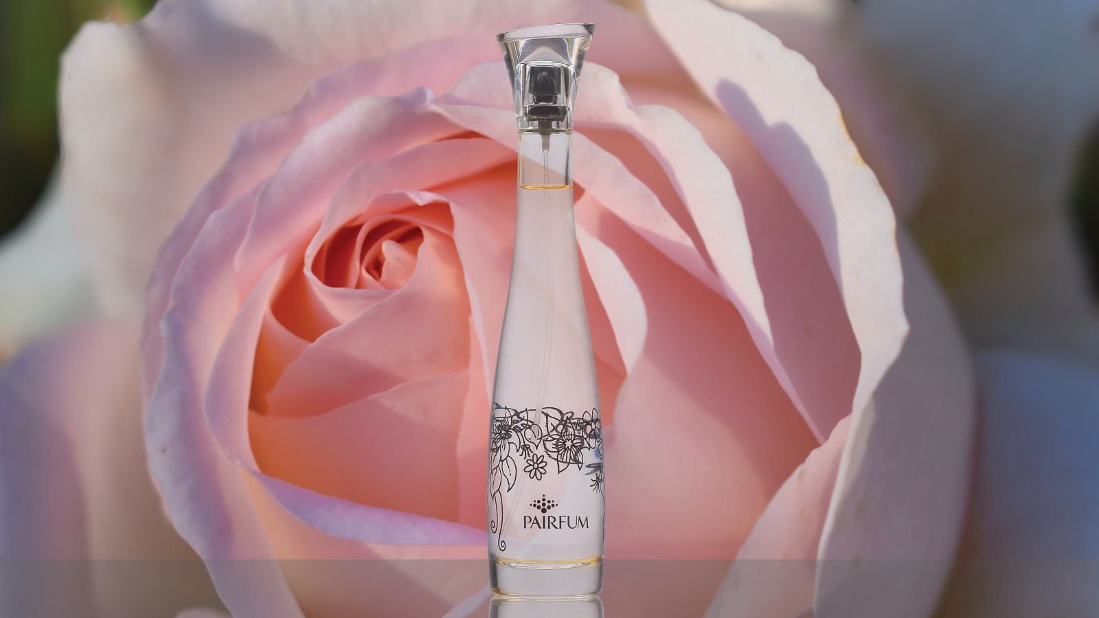 Flacon Room Perfume Spray Rose Pink Flower 16 9 Flacon Room Perfume Spray Rose Pink Flower 16 9