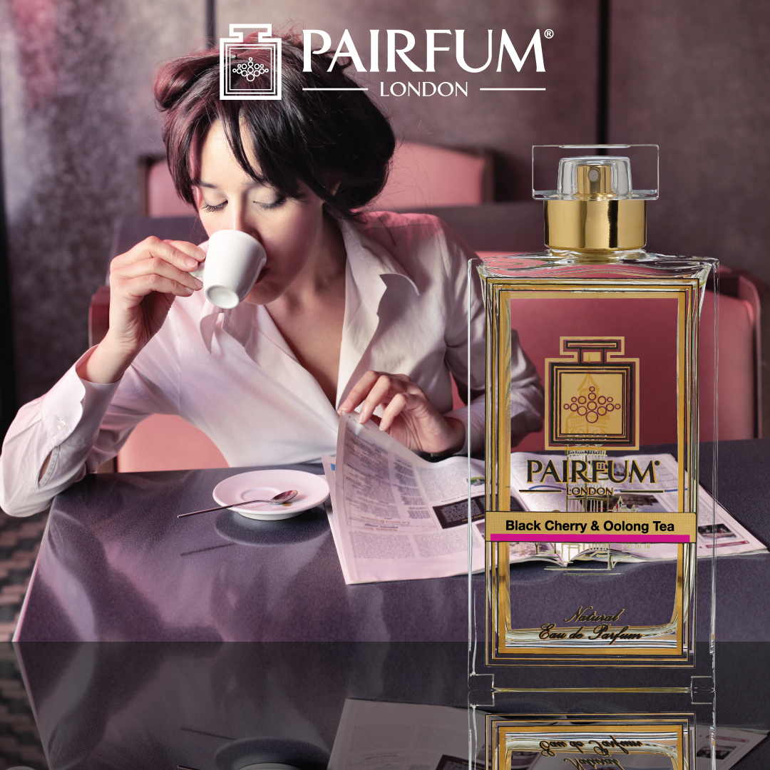 Pairfum Eau De Parfum Person Reading Black Cherry Oolong Tea 1 1