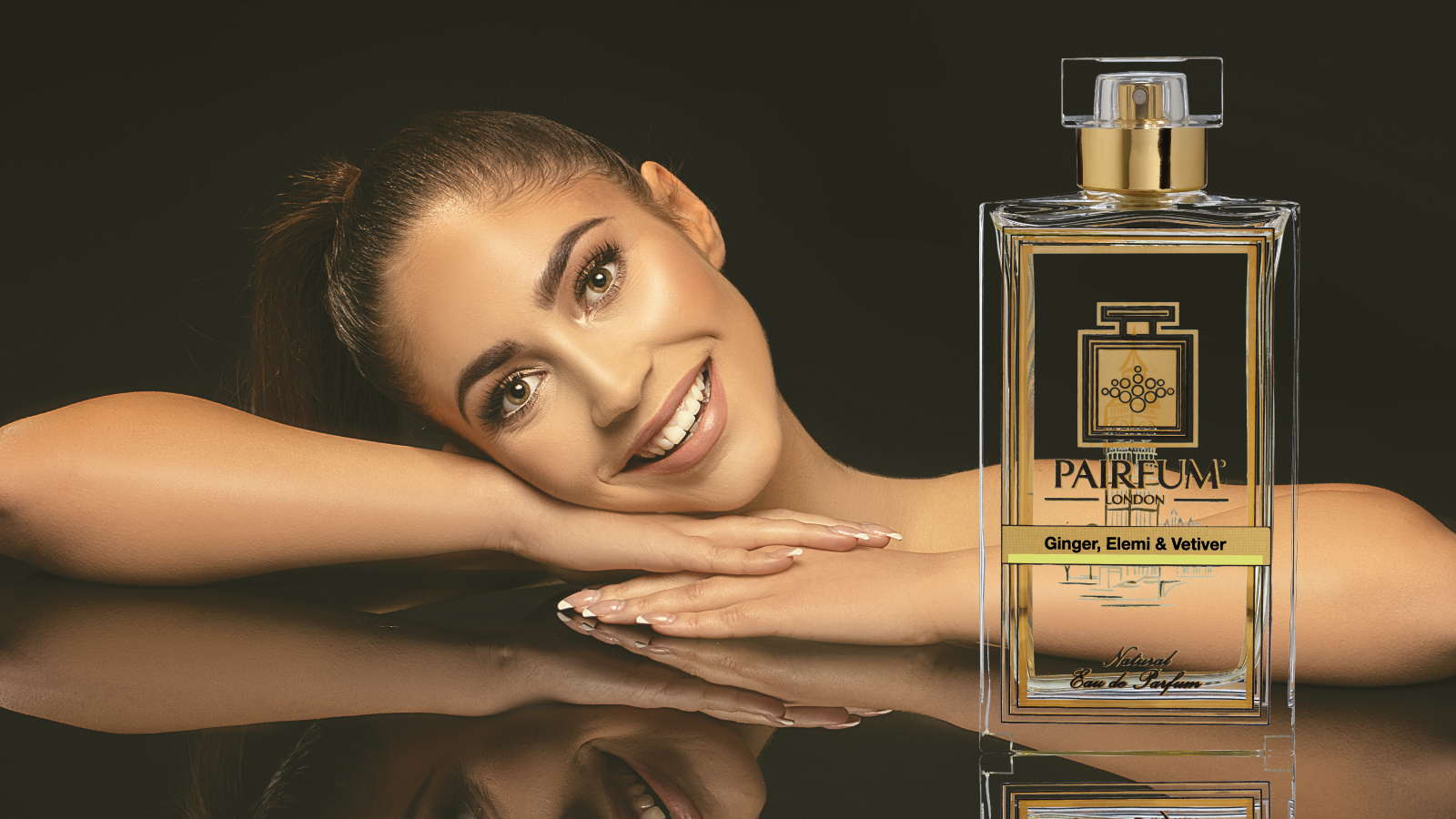 Eau De Parfum Person Reflection Ginger Elemi Vetiver Woman Smile 16 9 Eau De Parfum Person Reflection Ginger Elemi Vetiver Woman Smile 16 9