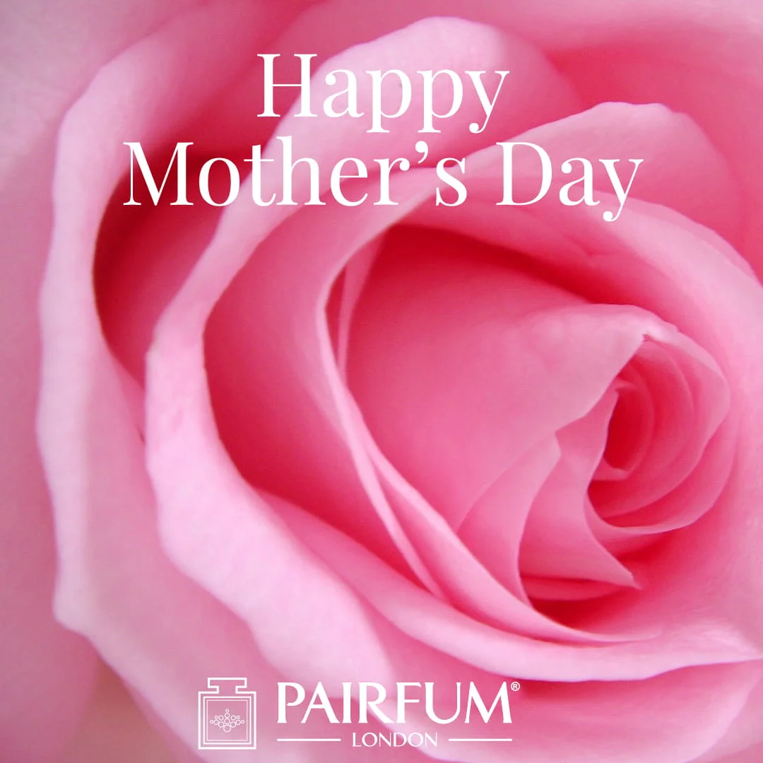 Pairfum London Happy Mothers Day Poem Wish Rose Flower Pink