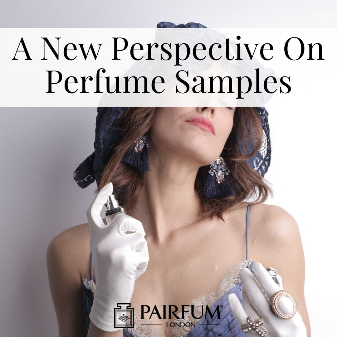 Woman Applying Sample Perfumes UK