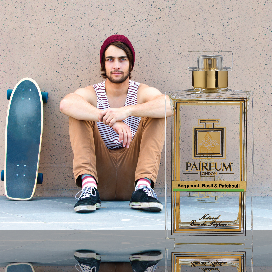 Eau De Parfum Person Reflection Bergamot Basil Patchouli Man Skateboard Unique Fragrances