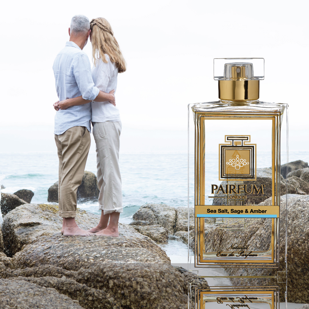 Eau De Parfum Person Reflection Sea Salt Sage Amber Couple Beach Kelp Niche Perfume House Of Fragrance