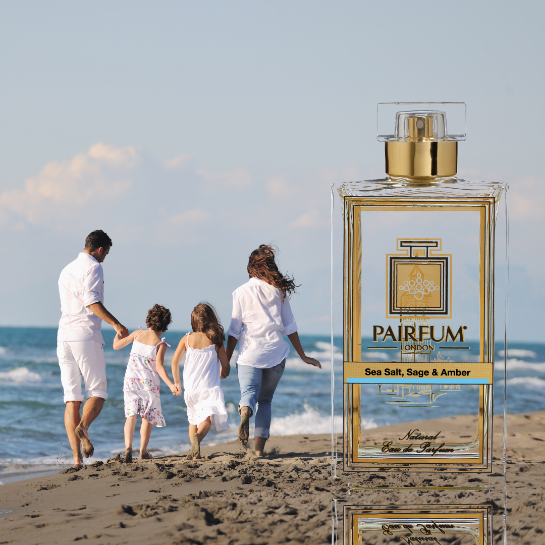 Eau De Parfum Person Reflection Sea Salt Sage Amber Family Beach Walk Olfactive