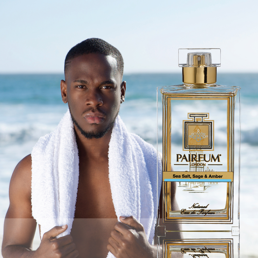 Eau De Parfum Person Reflection Sea Salt Sage Amber Man Towel What Are Masculine Perfumes