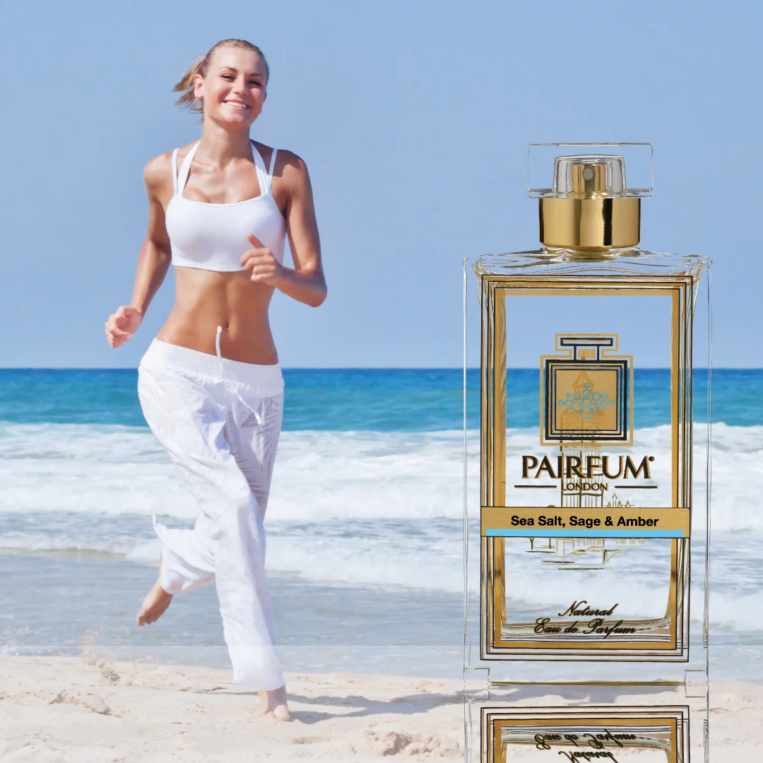 Eau De Parfum Person Reflection Sea Salt Sage Amber Woman Jogg  perspiration sweat