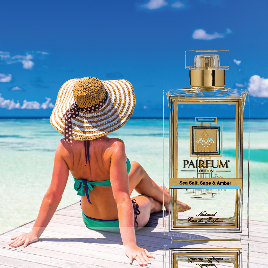 Eau De Parfum Person Reflection Sea Salt Sage Amber Woman Tropical Lightweight Skin Care