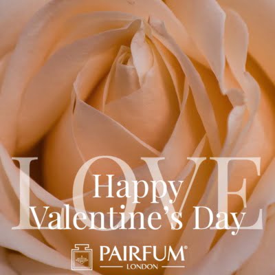 Pairfum London Happy Valentines Day Love Rose Salmon