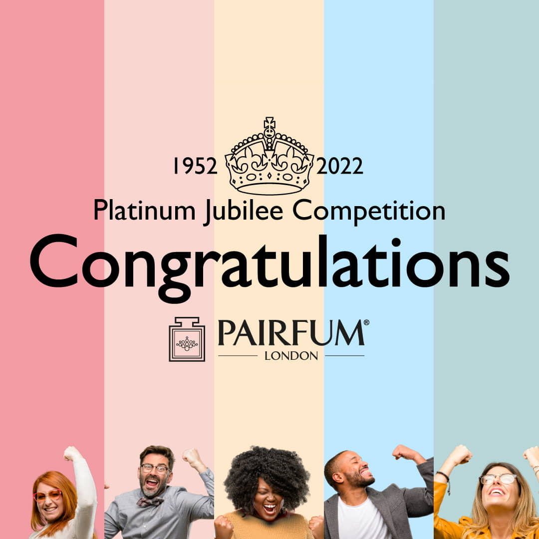 Pairfum Jubilee Competition Congratulations Win 1 1