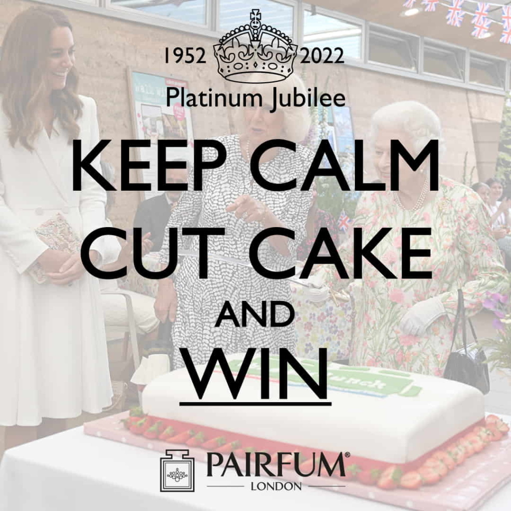 Pairfum London Keep Calm Jubilee Cut Cake Win 1 1