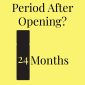 Pairfum Infographic PAO Period After Opening 24 Months Eau De Parfum 30 Ml
