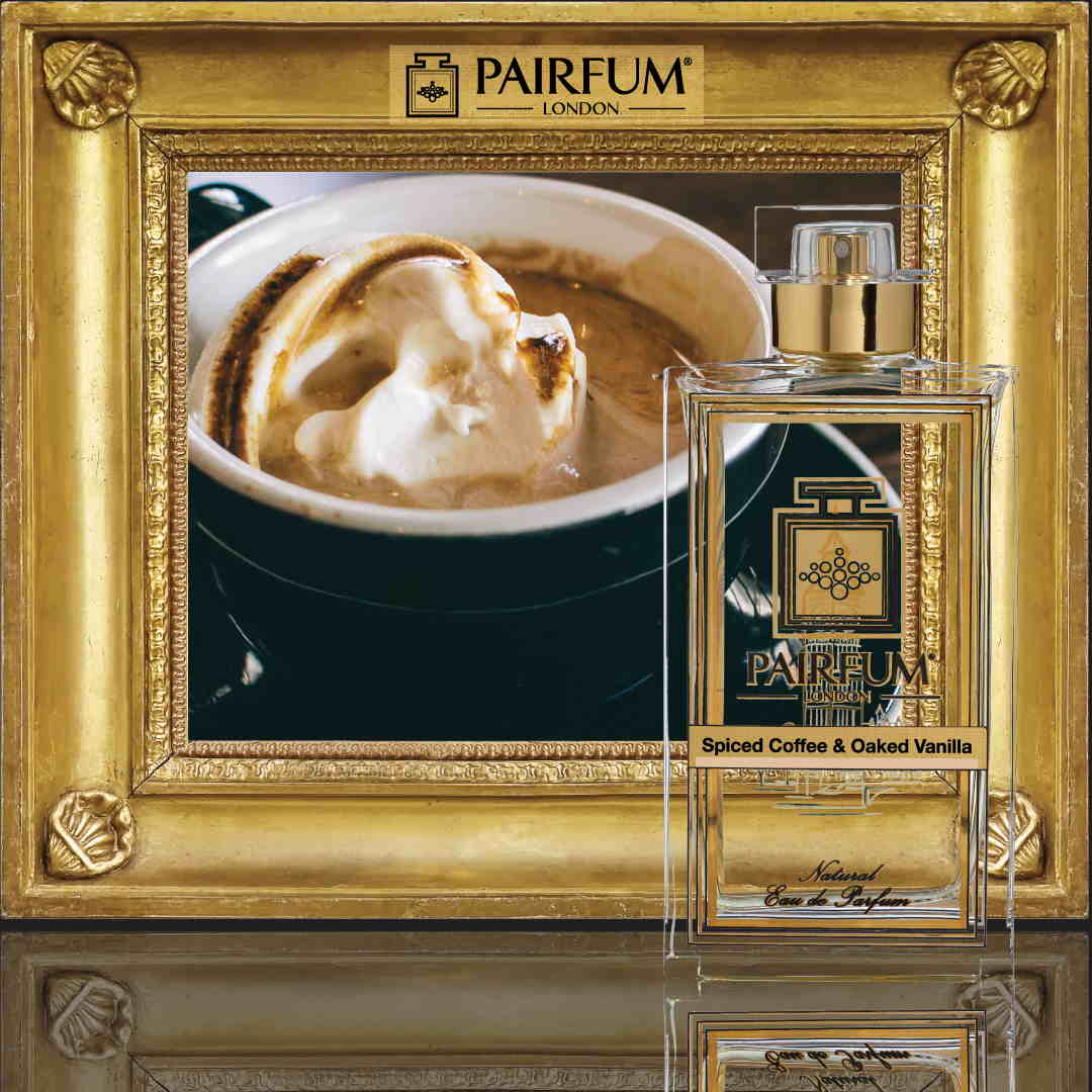 Parfum Frame Ingredient Spiced Coffee Oaked Vanilla Roman perfume is art