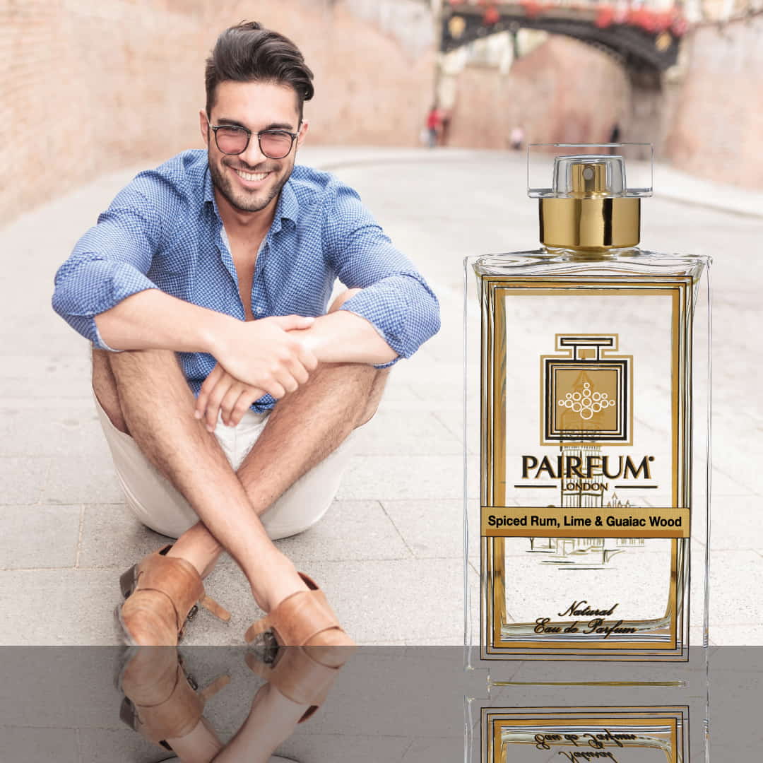 Eau De Parfum Person Reflection Spiced Rum Lime Guaic Wood Man Crosslegged How to Perfume Your Hair