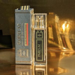 Pairfum Eau de Parfum Intense 30ml Travel Spray Scarlet Rhubarb Oakmoss Bottle Box Gold 1 1