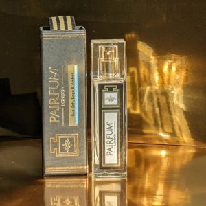 Pairfum Eau de Parfum Intense 30ml Travel Spray Sea Salt Sage Amber Bottle Box Gold 1 1