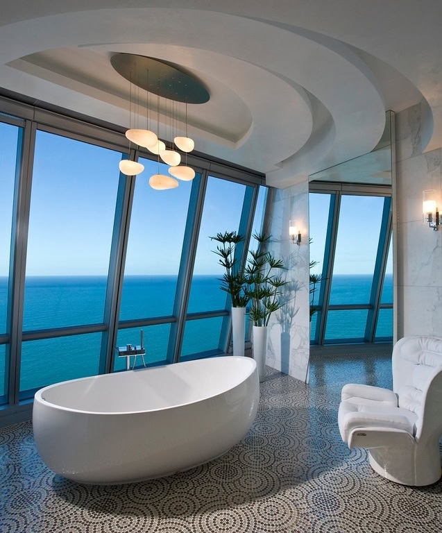 Luxury Bathrooms With Superb Views Sea X Luxury Bathrooms With Superb Views Sea