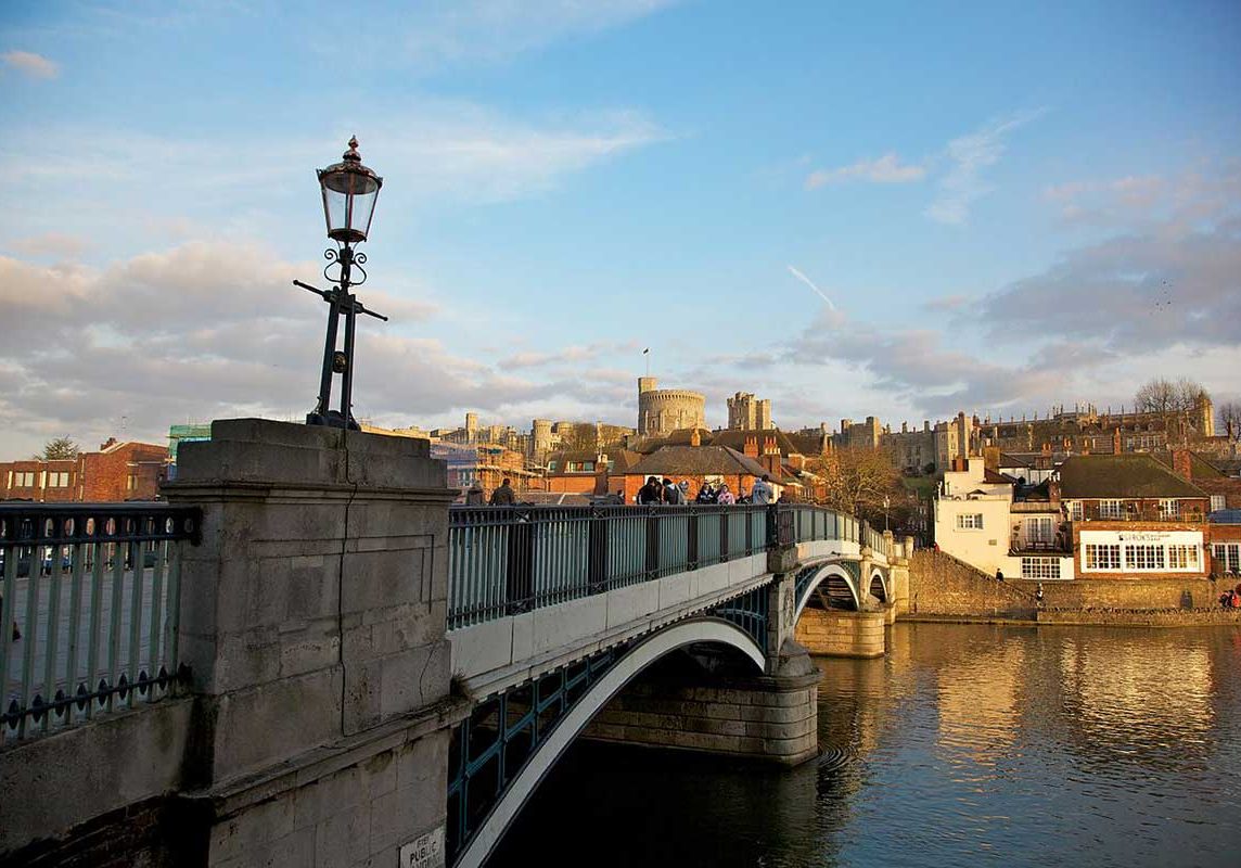 Royal Windsor Bridge Town Great Britain