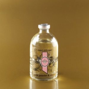 PAIRFUM Reed Diffuser Refill pink powder violet web