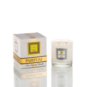 Pairfum Large Snow Crystal Candle Pure Neroli Olive