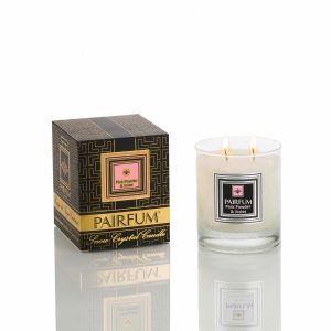 Pairfum Snow Crystal Candle Classic Noir Pink Powder Violet Pairfum Snow Crystal Candle Classic Noir Pink Powder Violet