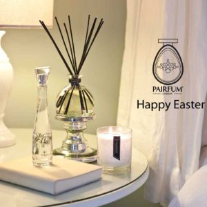 PAIRFUM Happy Easter Home Fragrance Bedroom Luxury Scented Candle Natural Reed Diffuser