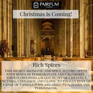 Christmas Coming Pairfum London Fragrance Church Light
