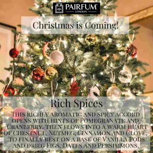 Christmas Tree Bauble Coming Pairfum London Fragrance