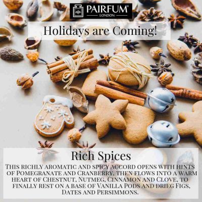 Holidays Coming Pairfum Fragrance Rich Spices Cookie Clove Cinnamon Holidays Coming Pairfum Fragrance Rich Spices Cookie Clove Cinnamon
