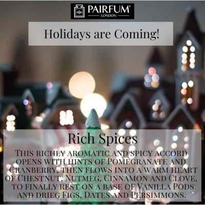 Holidays Coming Pairfum Fragrance Rich Spices Gingerbread Holidays Coming Pairfum Fragrance Rich Spices Gingerbread