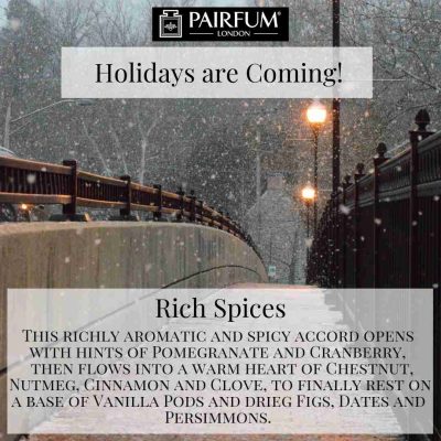Holidays Coming Pairfum Fragrance Rich Spices Light Bridge Church Holidays Coming Pairfum Fragrance Rich Spices Light Bridge Church