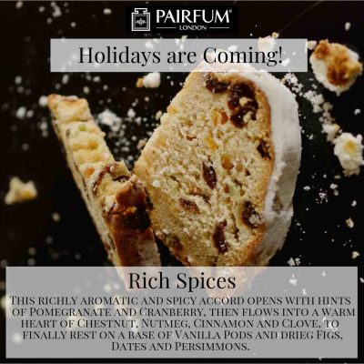 Holidays Coming Pairfum Fragrance Rich Spices Stollen Berry Holidays Coming Pairfum Fragrance Rich Spices Stollen Berry