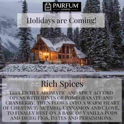 Holidays Coming Pairfum Fragrance Rich Spices Wood Cabin Light Holidays Coming Pairfum Fragrance Rich Spices Wood Cabin Light