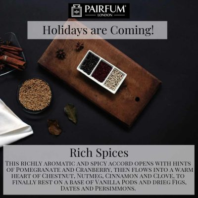 Holidays Coming Pairfum Fragrance Rich Spices Wood Holidays Coming Pairfum Fragrance Rich Spices Wood