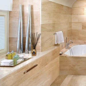 Lifestyle Bathroom Marble Natural Perfume Reed Diffuser Cube
