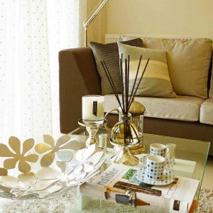 Livingroom Coffee Large Reed Diffuser Fragranced Candle