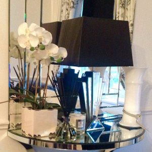 Mirror Table Natural Large Reed Diffuser Perfumed Candle