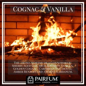 Pairfum London Cognac Vanilla Oak Coconut Fireplace