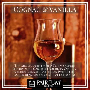 Pairfum London Cognac Vanilla Sherry Aged Oak Gold