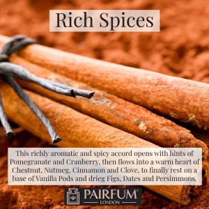 Pairfum London Rich Spices Cinnamon Sticks Ground