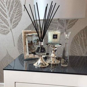 Side Table Large Reed Diffuser Natural Perfumed Candle