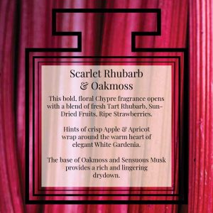 Pairfum Fragrance Scarlet Rhubarb Oakmoss Description