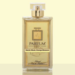 Gold Eau De Parfum Bottle Neroli Musk Orange Blossom Gold Eau De Parfum Bottle Neroli Musk Orange Blossom