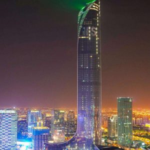 St Patricks Day Green Suzhou International Financial Square Suzhou China St Patricks Day Green Suzhou International Financial Square Suzhou China