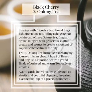 Pairfum London Perfume Black Cherry Oolong Tea Description