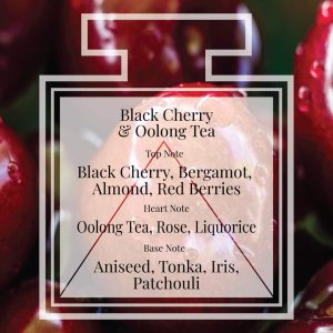 Pairfum London Perfume Black Cherry Oolong Tea Triangle