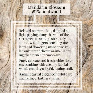 Pairfum London Perfume Mandarin Blossom Sandalwood Description