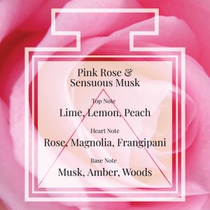 Pairfum London Perfume Pink Rose Sensuous Musk Triangle