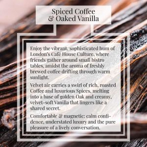 Pairfum London Perfume Spiced Coffee Oaked Vanilla Description